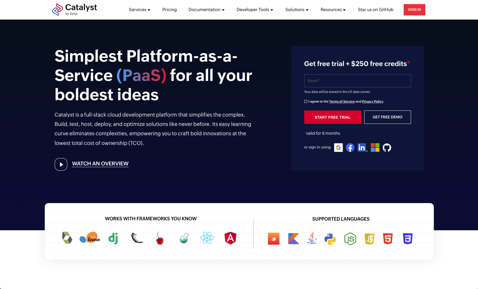 Zoho Catalyst