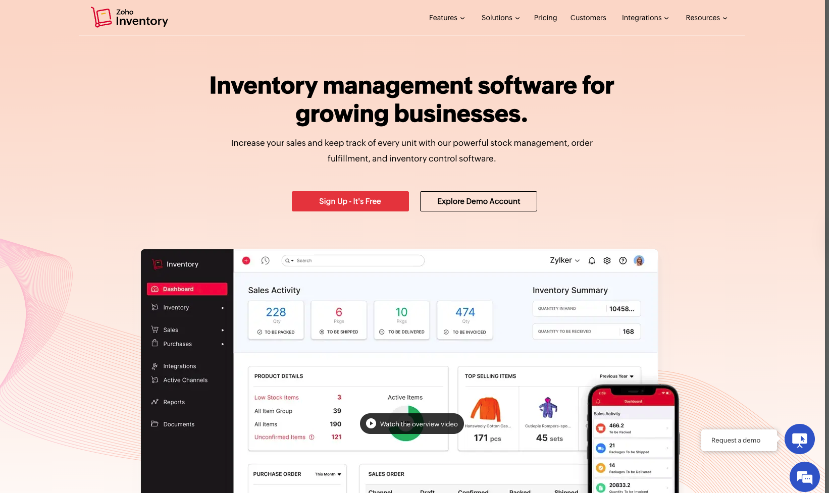 Zoho Inventory