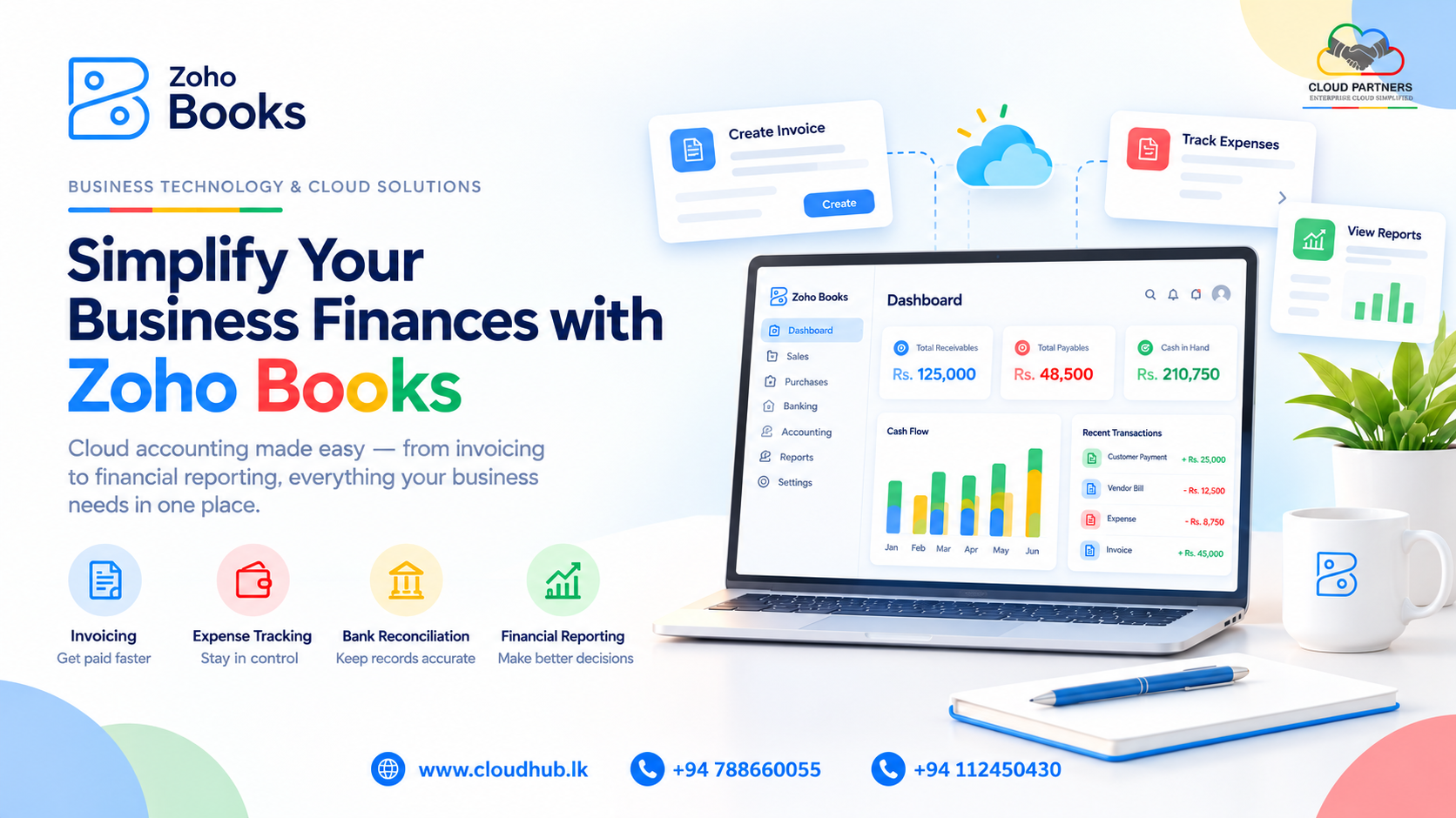 Simplify Your Business Finances with Zoho Books